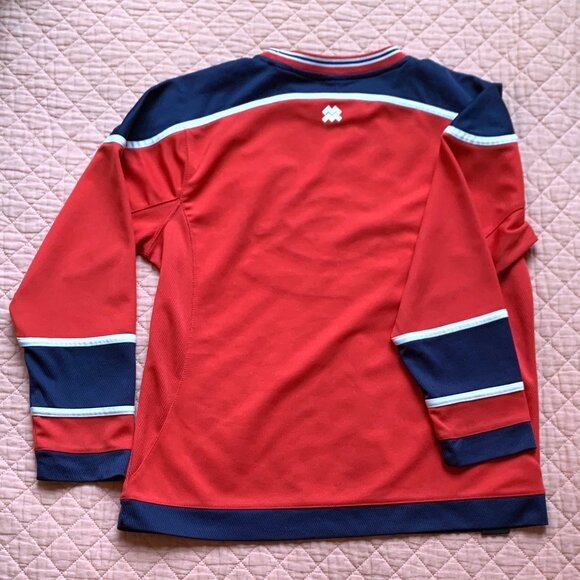 Montreal Canadiens – Official NHL Mighty Mac Sports Jersey (Boys Size L 14–16) - Picture 8 of 13